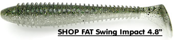 Shop Keitech Fat Swing Impact 4.8"
