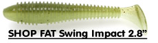 Shop Keitech Fat Swing Impact 2.8"