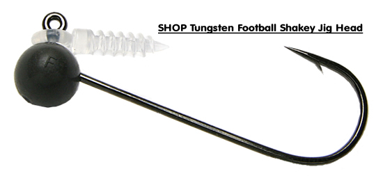Keitech Tungsten Shakey Jig Heads