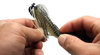 Keitech Tungsten Model III Swim Jig Rigging