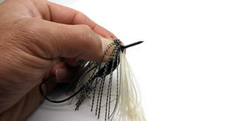 Keitech Tungsten Model III Swim Jig Rigging