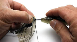 Keitech Tungsten Model III Swim Jig Rigging