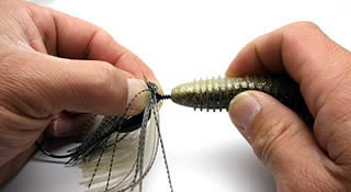 Keitech Tungsten Model III Swim Jig Rigging