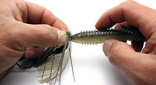 Keitech Tungsten Model III Swim Jig Rigging