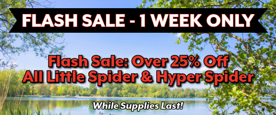 Flash Sale: Over 25% Off All Little Spider & Hyper Spider baits