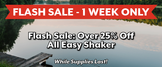 Flash Sale: Over 25% Off All Easy Shaker