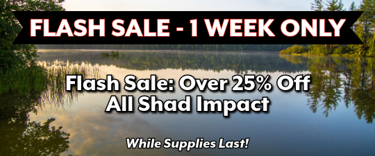 Flash Sale: Over 25% Off All Shad Impact