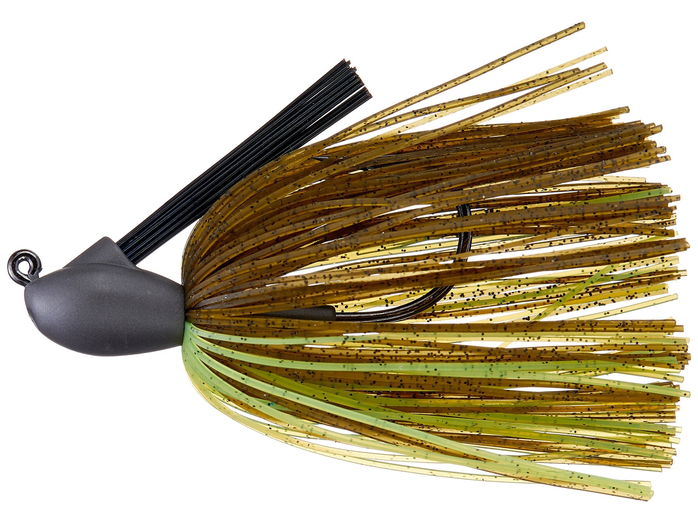 Keitech Model I Tungsten Casting Jig - Green Pumpkin Black